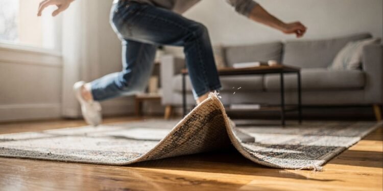 O perigo está no chão da sua casa e muita gente só descobre depois da queda causado por um detalhe que parecia inofensivo