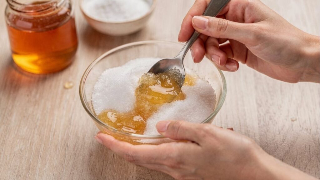 A mistura de dois ingredientes que está transformando a aparência dos lábios secos e ninguém te ensinou a fazer direito