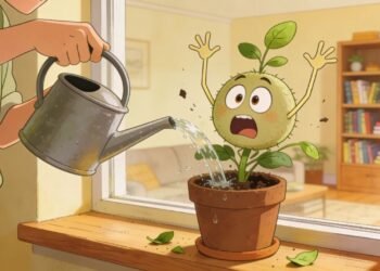 Você pode estar matando sua planta com carinho demais e regando tanto que ela literalmente sufoca sem que você perceba