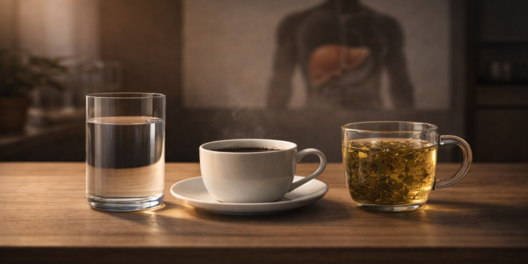 Beba 1 xícara por dia dessa receita para eliminar a gordura no fígado!