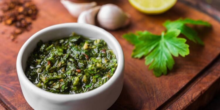 Chimichurri para pizza deixa qualquer sabor mais marcante