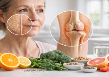 Sete coisas que destroem o colágeno do corpo e 10 alimentos que aumentam o colágeno naturalmente