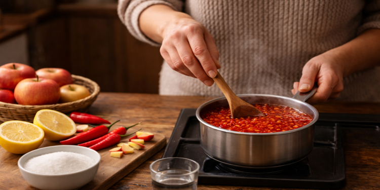 Aprenda a fazer GELEIA DE PIMENTA fácil que combina com tudo e fica pronta em minutos!