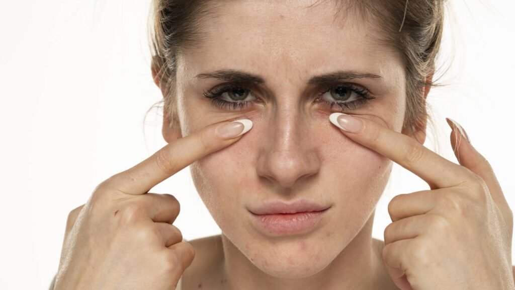 Por que jovens ainda tem bolsas abaixo dos olhos?