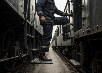 Funcionário paralisa fábrica com trem atravessado após chefe proibir horas extras