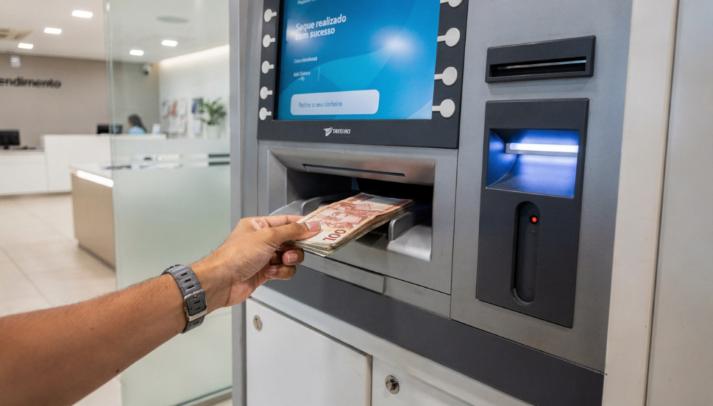 Se você fizer 5 saques em um mês, o banco poderá solicitar esclarecimentos