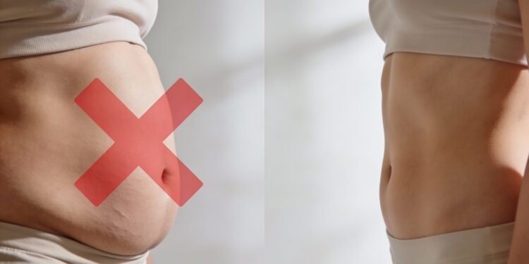 Diga adeus àquela gordura abdominal da meia-idade com 4 truques naturais e um extra que acelera o emagrecimento