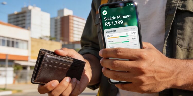Salário mínimo (29/01) sobe para R$ 1.789 e traz alegria para o país