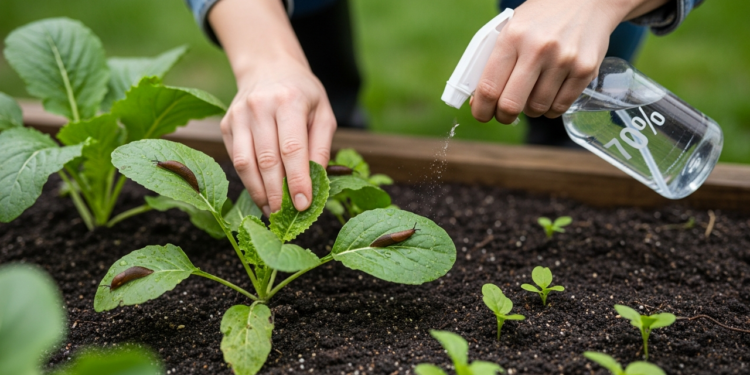 Não é veneno mas mata na hora todas as lesmas e caracóis