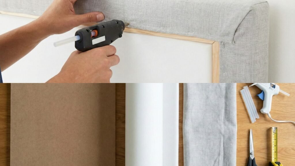 Cabeceira de cama elegante pode ser feita em casa gastando pouco