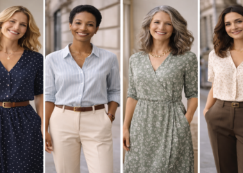 Foi revelado o segredo das estampas chiques para as mulheres maduras