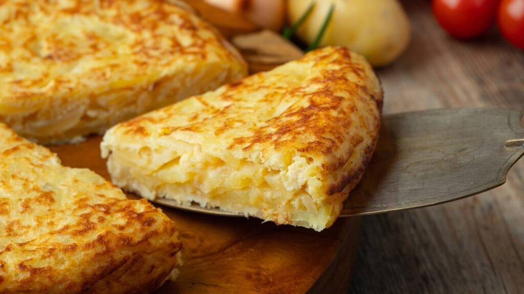 Omelete de batata perfeita do jeito espanhol