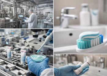 Como a pasta de dente é feita, o processo industrial por trás do creme dental