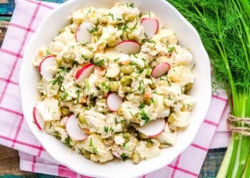 A salada de maionese que todo mundo repete