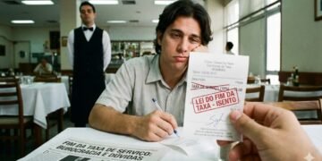 Pouca gente percebe, mas a gorjeta pode estar sendo cobrada errado