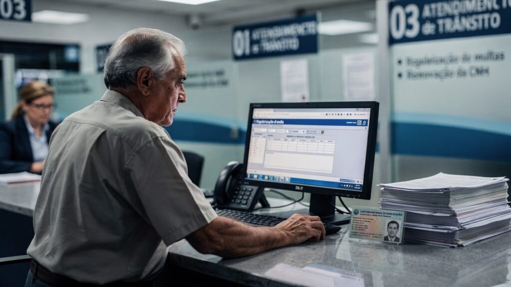 Motoristas acima de 65 anos precisam passar por exame obrigatório ou podem ter a renovação da CNH bloqueada no sistema