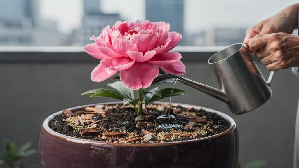 A flor que mudou as varandas pequenas: peônia não irrita o nariz e ainda traz vida ao espaço como poucas plantas fazem