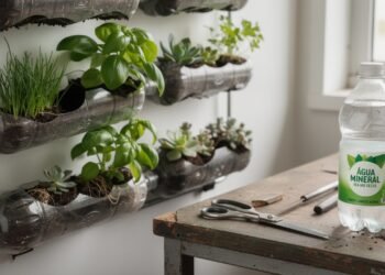 Como uma garrafa PET pode virar um vaso resistente e ajudar você a montar um jardim sem gastar quase nada