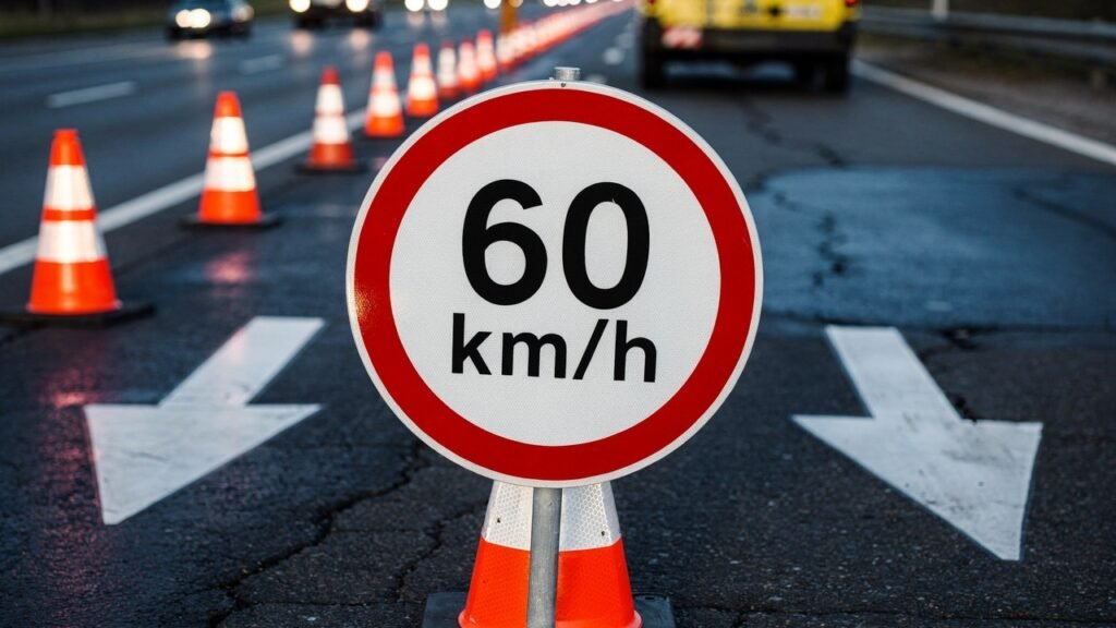 Mudança no Código de Trânsito cria nova infração para motorista que não reduzir a 60 km/h em trechos com equipes na pista