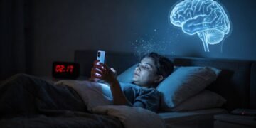 Por que seu cérebro entra em modo alerta total quando você mexe no celular antes de dormir mesmo estando exausto