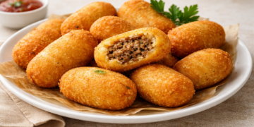 Ninguém resiste a esse bolinho de mandioca