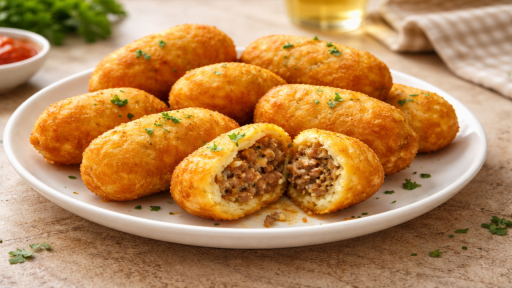 Ninguém resiste a esse bolinho de mandioca