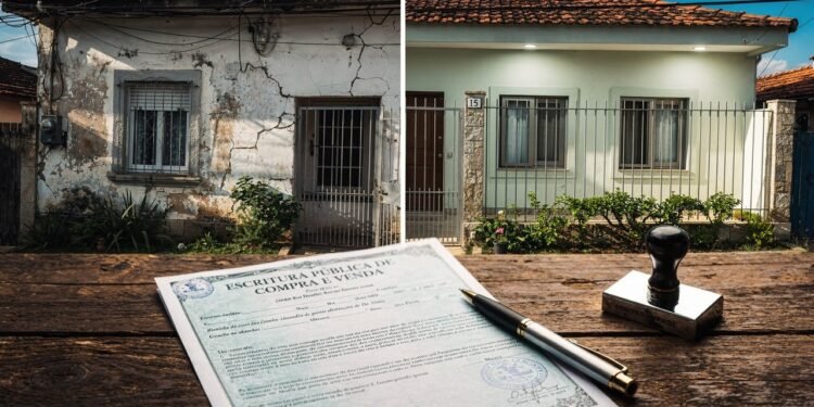 Seu imóvel está irregular e desvalorizando? Usucapião em cartório corrige tudo sem processo judicial e pode elevar o valor de venda em até 50%