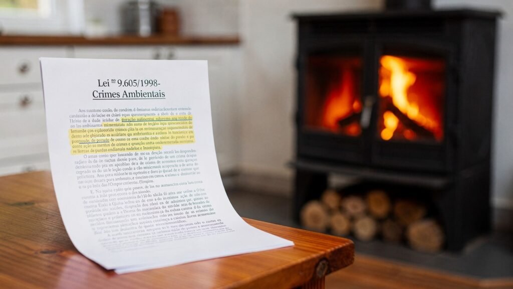 Tem fogão a lenha em casa? Uso incorreto pode gerar multa de até R$ 10 mil e até enquadramento na Lei de Crimes Ambientais