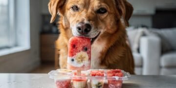 Aprenda a fazer 3 petiscos gelados para refrescar seu pet durante ondas de calor