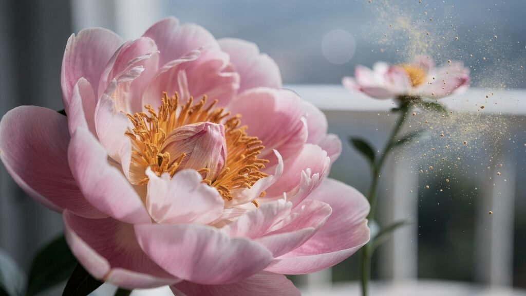 A flor que mudou as varandas pequenas: peônia não irrita o nariz e ainda traz vida ao espaço como poucas plantas fazem