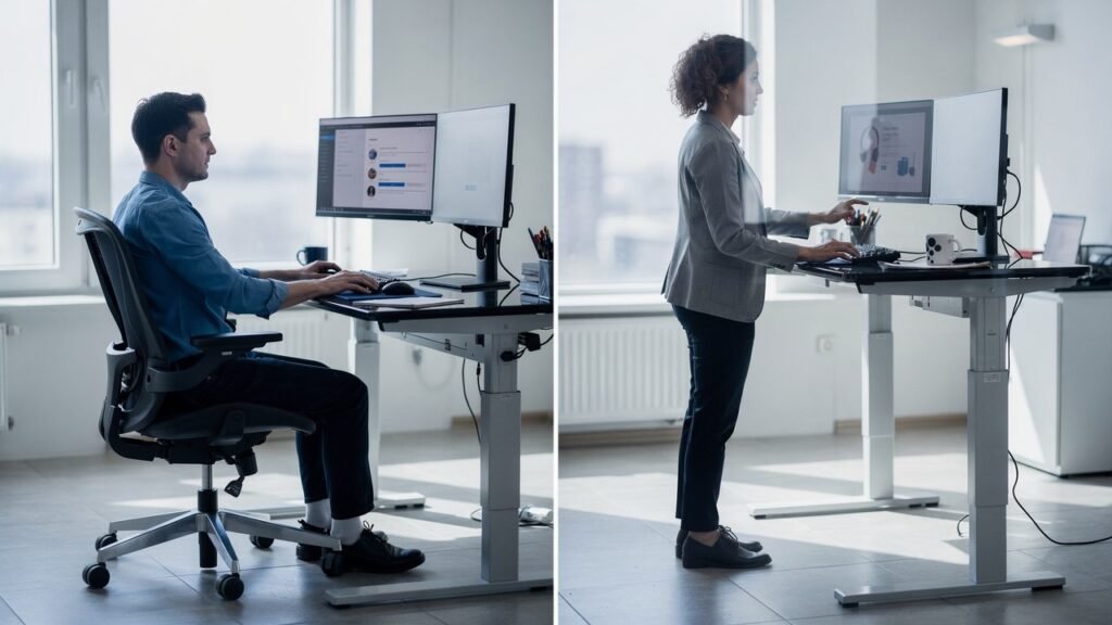 Exercícios que previnem o surgimento de corcunda para quem trabalha sentado o dia inteiro