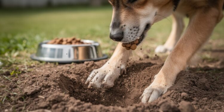 Por que seu cachorro enterra comida e o que esse hábito realmente revela sobre o comportamento dele