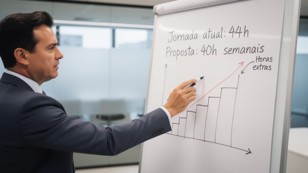 O que realmente pode acontecer com a economia brasileira se a jornada cair para 40 horas e o modelo 6×1 deixar de existir