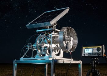 Novo motor usa o frio do céu noturno para gerar energia sem combustível e já conseguiu mover um ventilador em testes