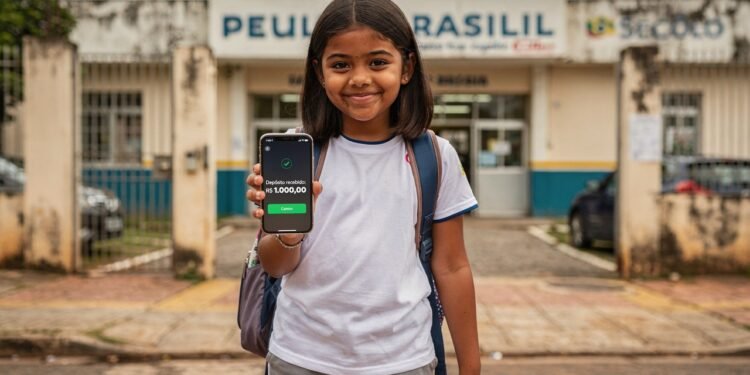 Pé-de-Meia libera R$ 1.000 para aprovados no ensino médio e milhões descobrem que podem receber sem saber