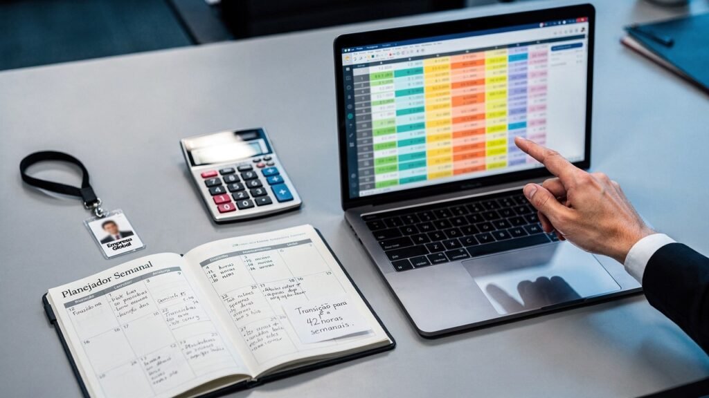 Jornada de trabalho cai para 42 horas semanais e trabalhadores descobrem que vão ganhar mais sem aumento de salário