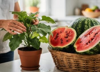 Como plantar melancia em casa e deixá-las mais docinhas do que as que você compra no mercado