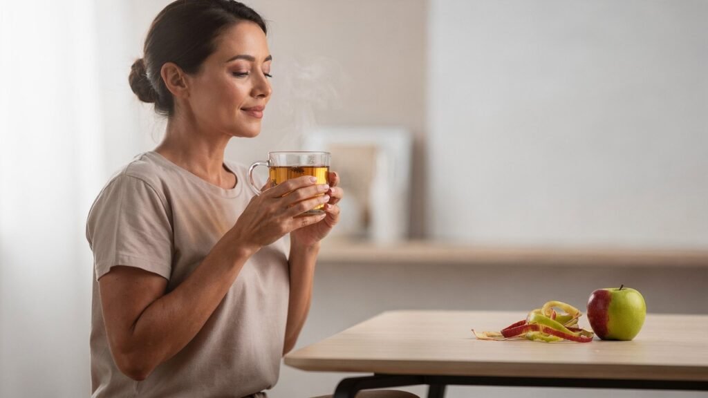Quais são os benefícios da água de casca de maçã e por que você deveria começar a beber hoje