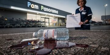 Caixa derrubou detergente de €2,99 e foi desligada imediatamente; Justiça avalia se punição extrema deve ser anulada