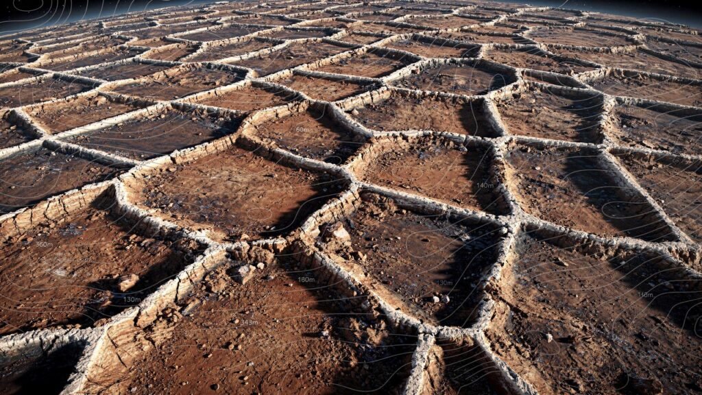 Descoberta em Marte surpreende cientistas ao revelar gigantes “teias de aranha” minerais formadas por água subterrânea há bilhões de anos