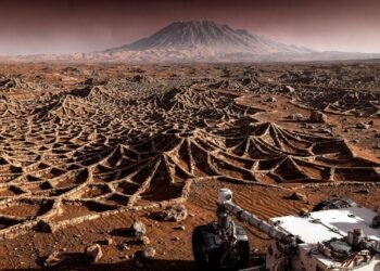 Descoberta em Marte surpreende cientistas ao revelar gigantes “teias de aranha” minerais formadas por água subterrânea há bilhões de anos