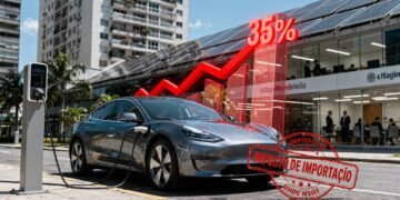Brasil volta a cobrar imposto de carros elétricos e painéis solares e preço para o consumidor pode disparar nos próximos meses