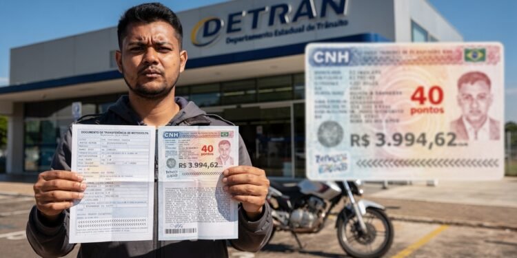 Motorista é cobrado em quase R$ 4 mil por multas indevidas e ganha indenização depois de provar venda da moto