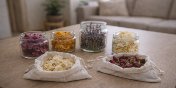 O novo destino das flores secas dentro de casa