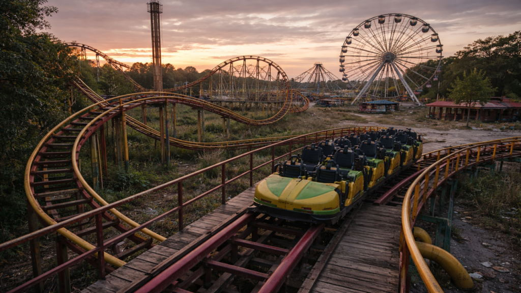 A maior queda da história dos parques no Brasil