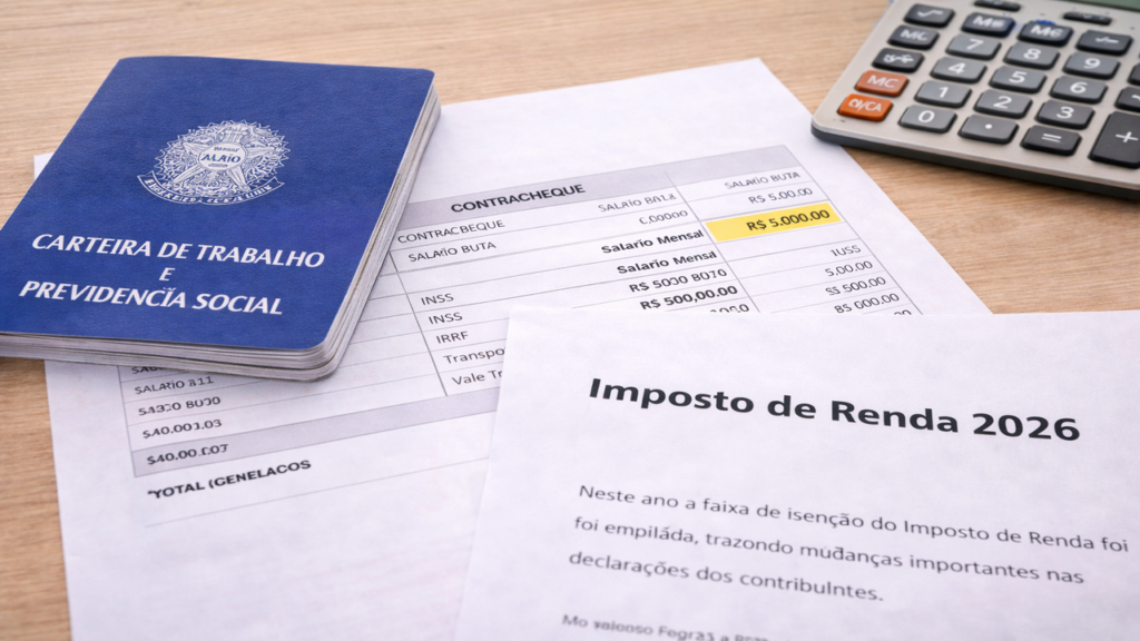 Imposto de Renda 2026 amplia isenção