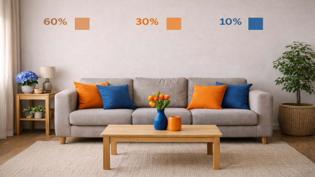 Tem uma fórmula fácil para equilibrar cores