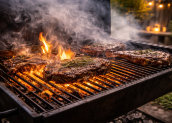 Menos fumaça, mais sabor na sua grelha