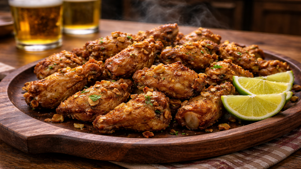 O melhor frango a passarinho crocante de boteco