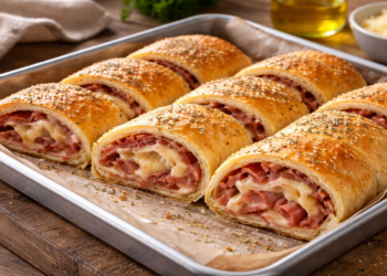 Rocambole salgado fofinho e fácil de fazer